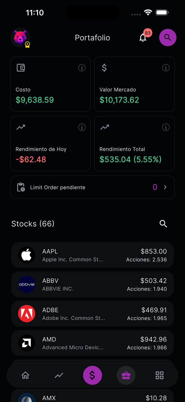 TraderPal pantalla 11