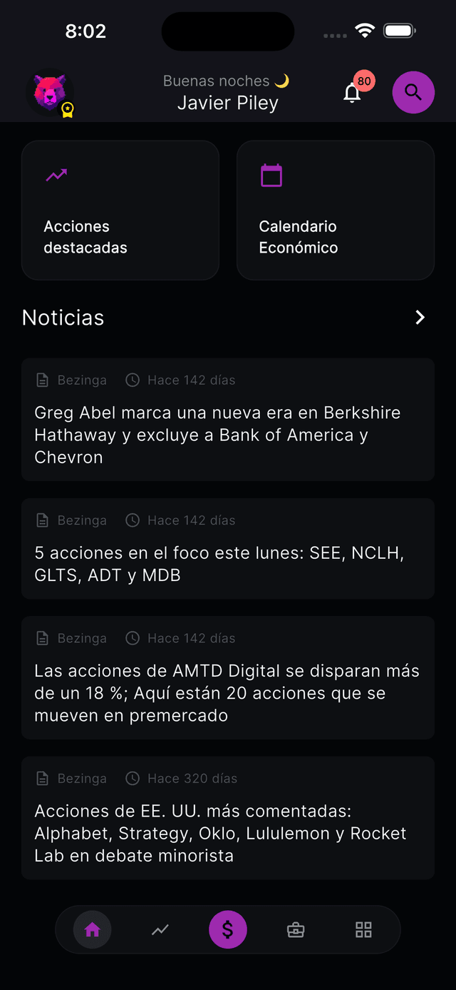 TraderPal pantalla 14