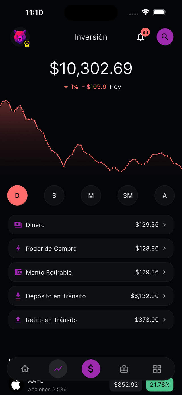 TraderPal pantalla 7